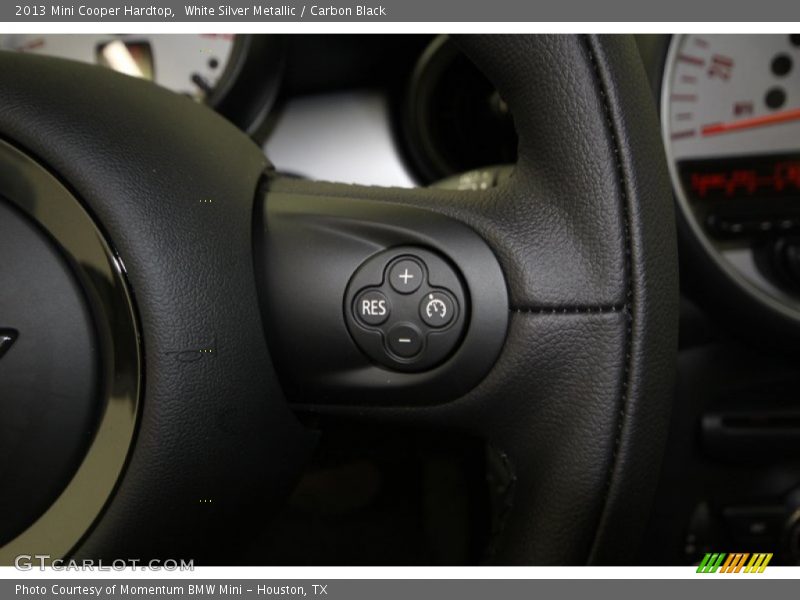 White Silver Metallic / Carbon Black 2013 Mini Cooper Hardtop