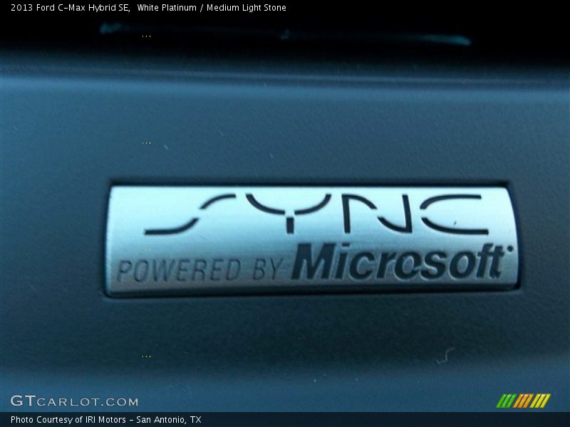 White Platinum / Medium Light Stone 2013 Ford C-Max Hybrid SE