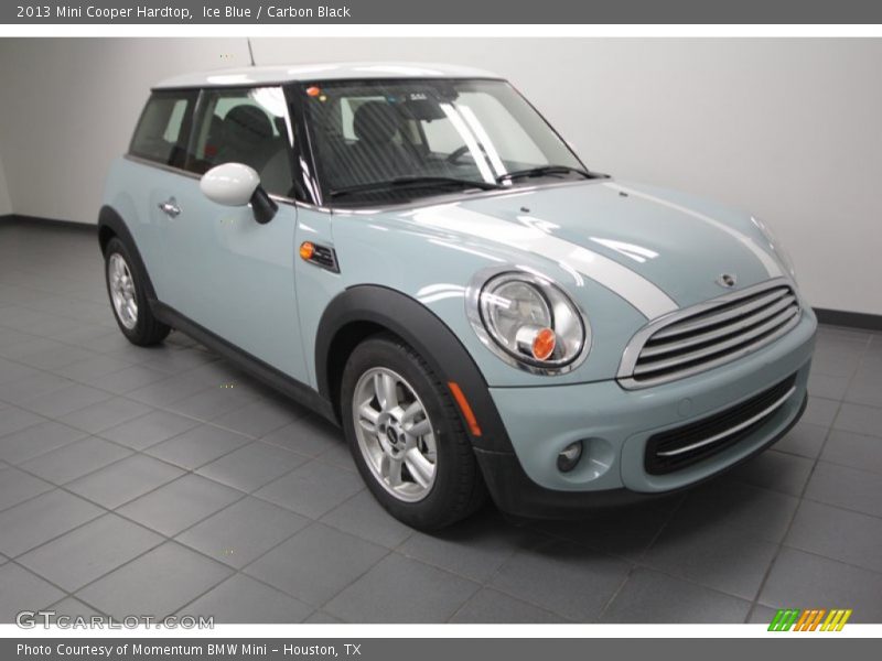 Ice Blue / Carbon Black 2013 Mini Cooper Hardtop