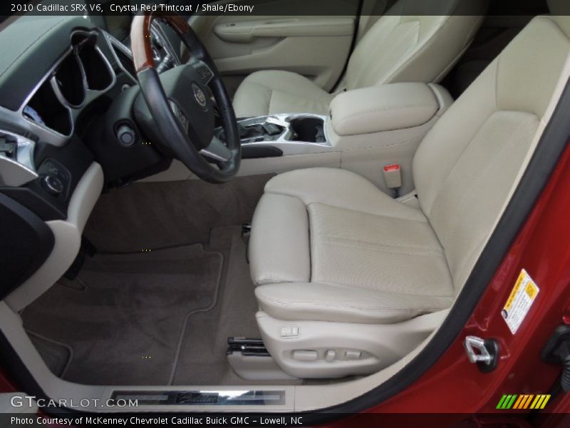 Front Seat of 2010 SRX V6