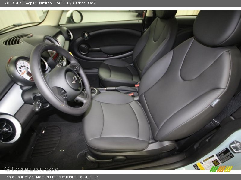 Ice Blue / Carbon Black 2013 Mini Cooper Hardtop