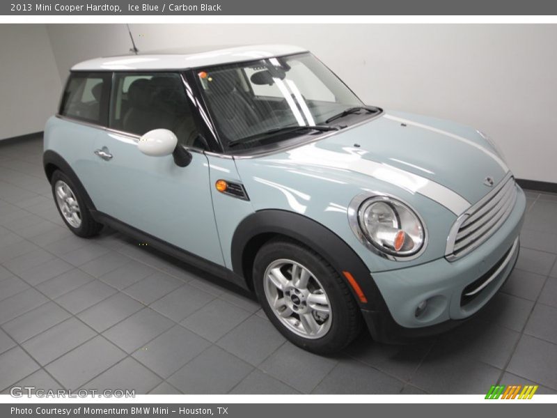 Ice Blue / Carbon Black 2013 Mini Cooper Hardtop