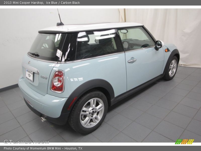 Ice Blue / Carbon Black 2013 Mini Cooper Hardtop