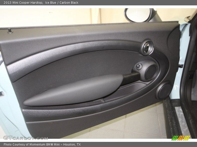 Ice Blue / Carbon Black 2013 Mini Cooper Hardtop
