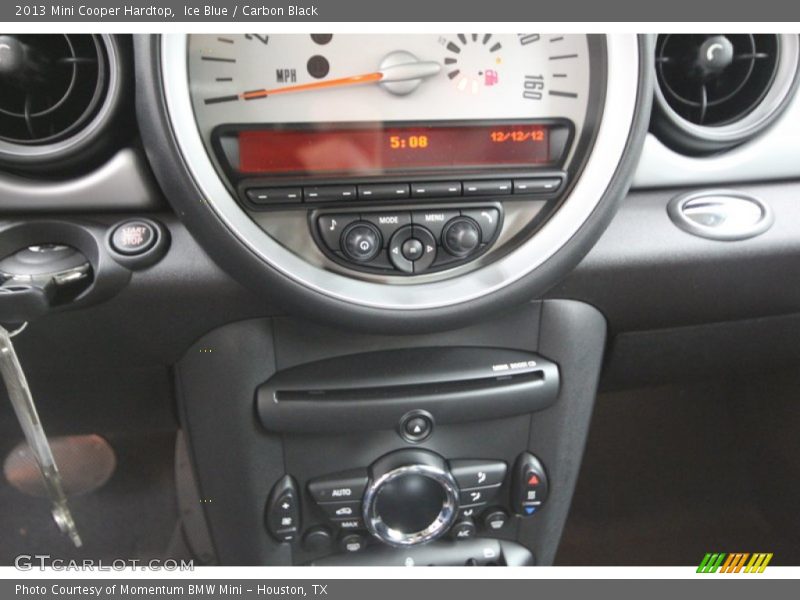Ice Blue / Carbon Black 2013 Mini Cooper Hardtop