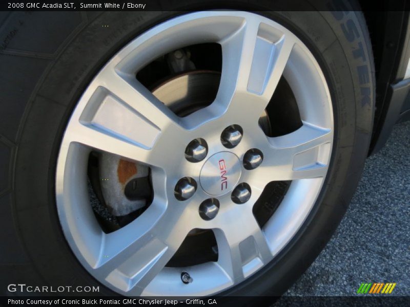 Summit White / Ebony 2008 GMC Acadia SLT