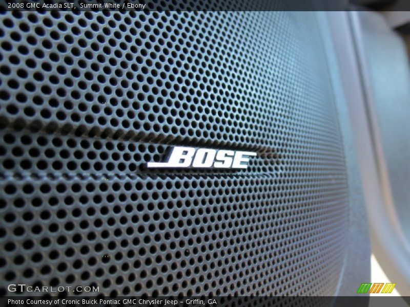 Summit White / Ebony 2008 GMC Acadia SLT