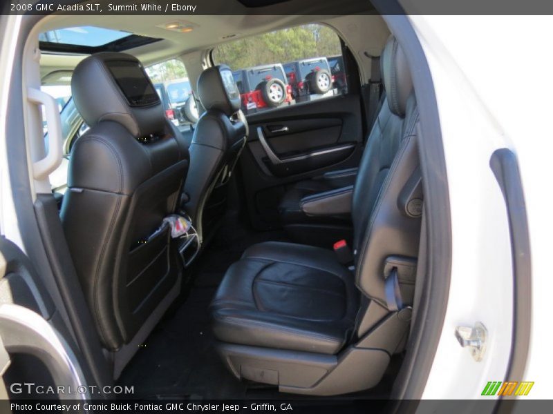Summit White / Ebony 2008 GMC Acadia SLT