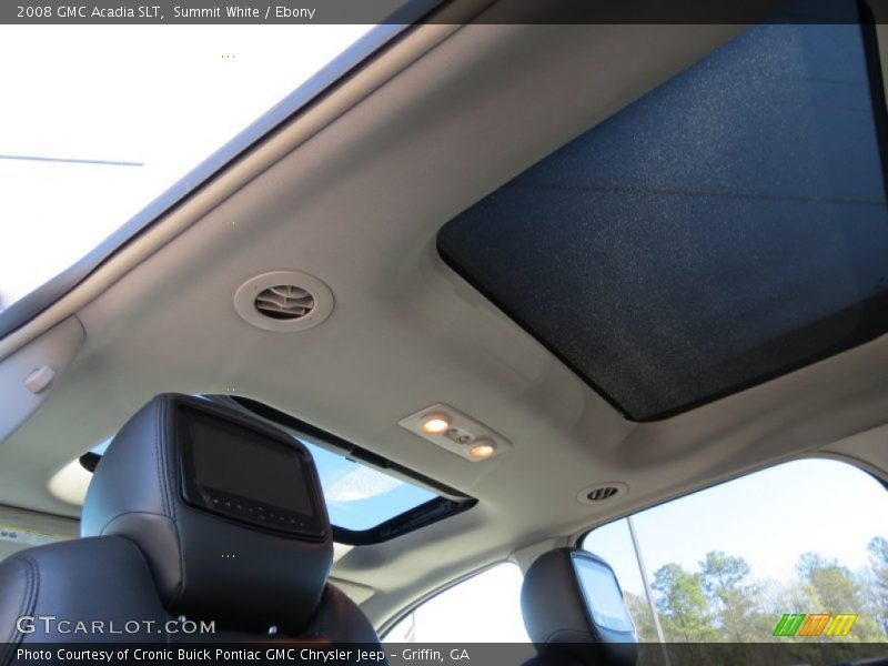 Summit White / Ebony 2008 GMC Acadia SLT