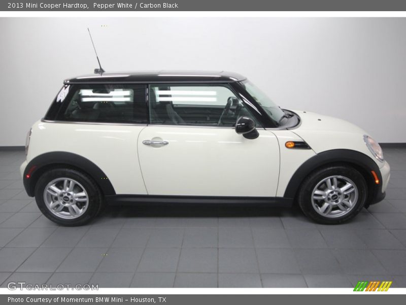 Pepper White / Carbon Black 2013 Mini Cooper Hardtop