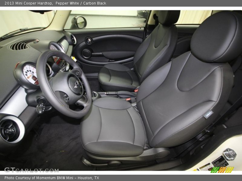 Pepper White / Carbon Black 2013 Mini Cooper Hardtop
