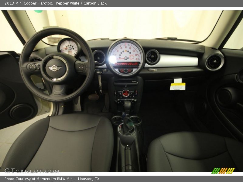 Pepper White / Carbon Black 2013 Mini Cooper Hardtop