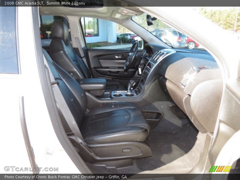 Summit White / Ebony 2008 GMC Acadia SLT