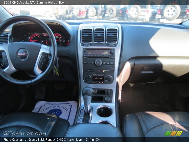 Summit White / Ebony 2008 GMC Acadia SLT