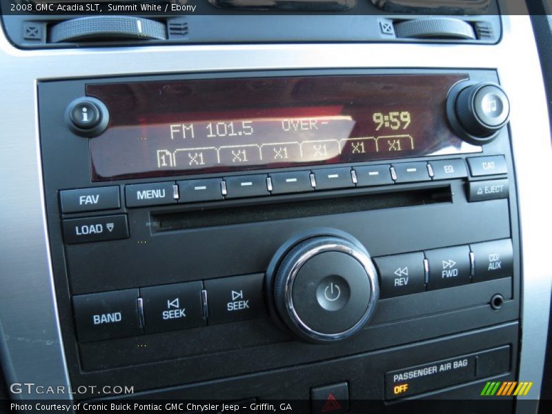 Summit White / Ebony 2008 GMC Acadia SLT