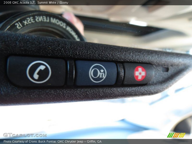 Summit White / Ebony 2008 GMC Acadia SLT