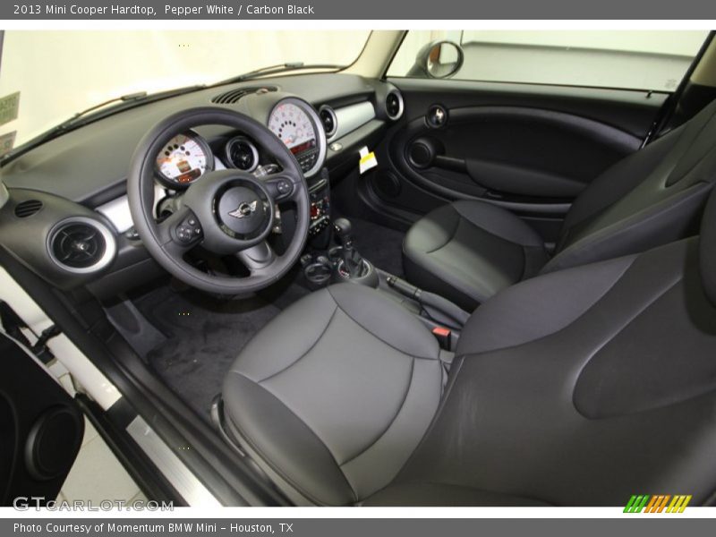 Pepper White / Carbon Black 2013 Mini Cooper Hardtop