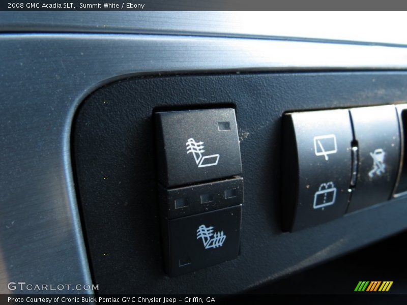 Summit White / Ebony 2008 GMC Acadia SLT