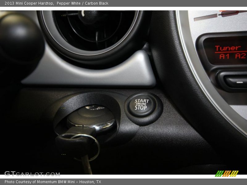 Pepper White / Carbon Black 2013 Mini Cooper Hardtop