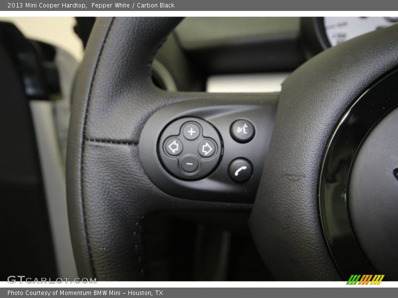 Pepper White / Carbon Black 2013 Mini Cooper Hardtop
