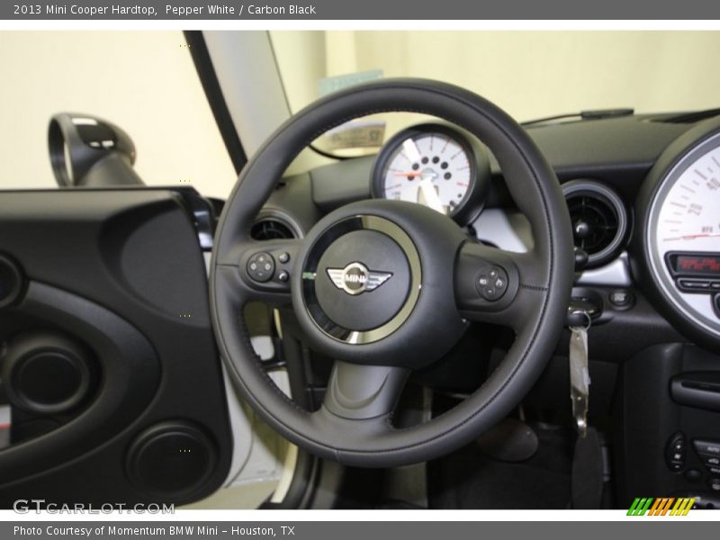 Pepper White / Carbon Black 2013 Mini Cooper Hardtop