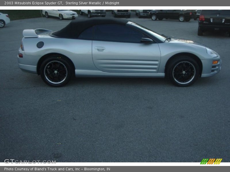 Sterling Silver Metallic / Midnight 2003 Mitsubishi Eclipse Spyder GT