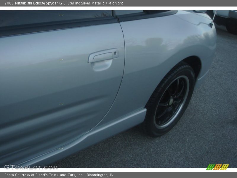 Sterling Silver Metallic / Midnight 2003 Mitsubishi Eclipse Spyder GT