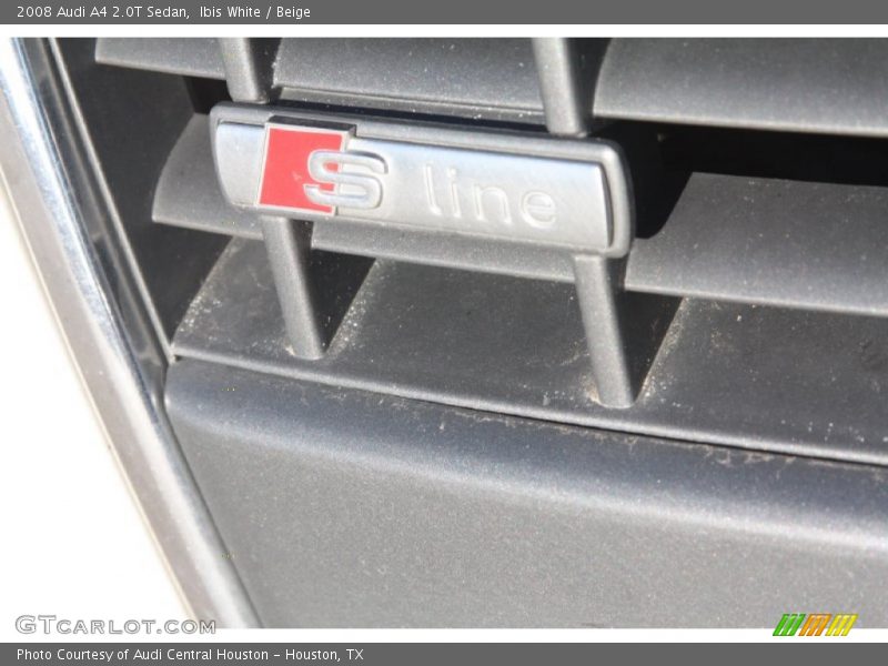 Ibis White / Beige 2008 Audi A4 2.0T Sedan