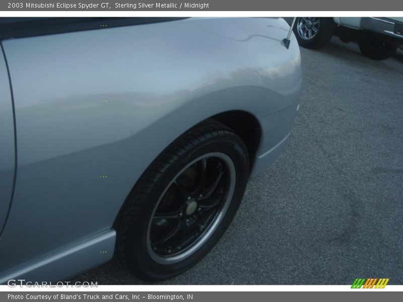 Sterling Silver Metallic / Midnight 2003 Mitsubishi Eclipse Spyder GT