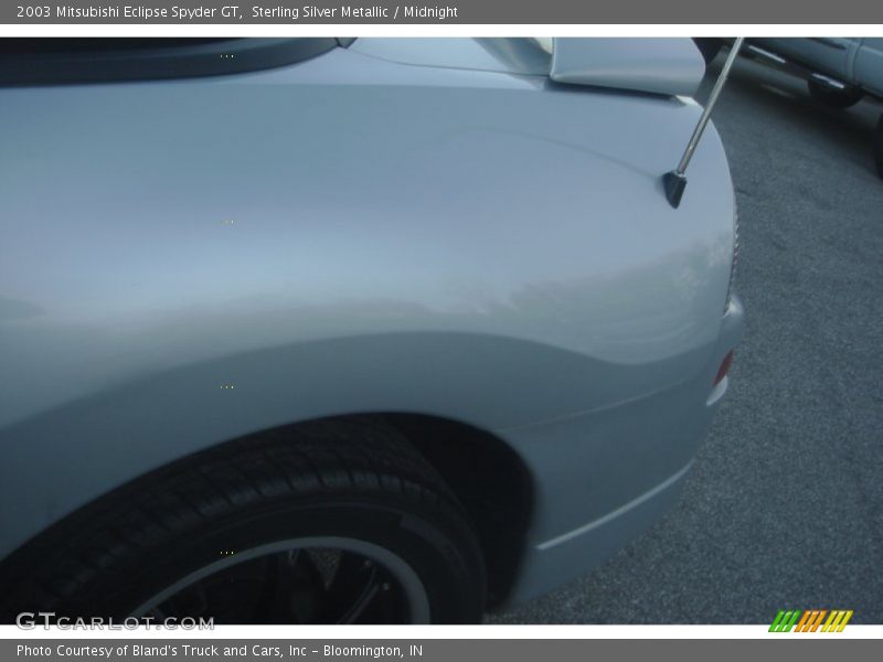 Sterling Silver Metallic / Midnight 2003 Mitsubishi Eclipse Spyder GT