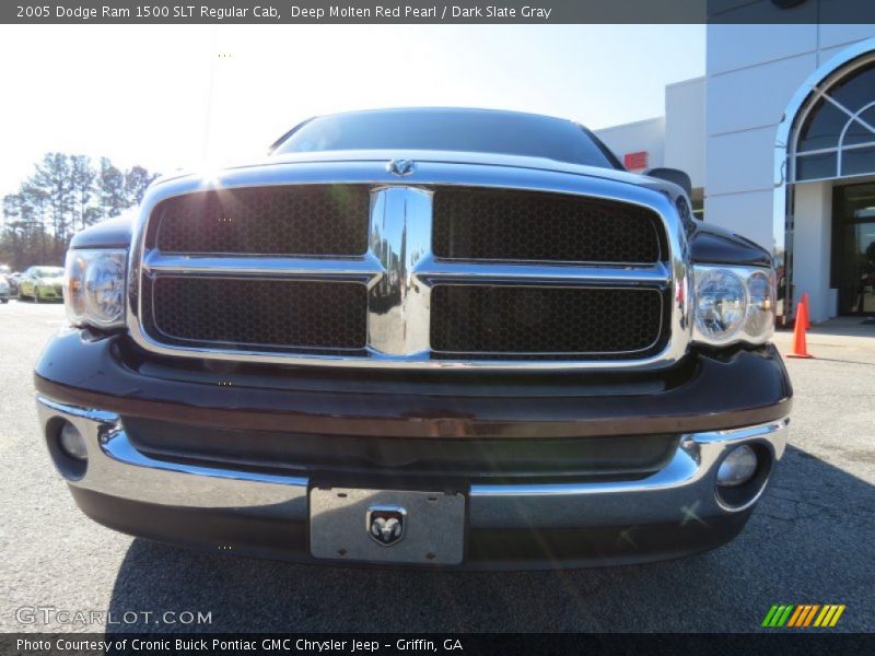 Deep Molten Red Pearl / Dark Slate Gray 2005 Dodge Ram 1500 SLT Regular Cab