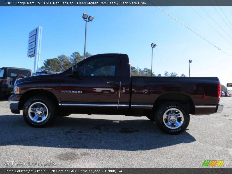 Deep Molten Red Pearl / Dark Slate Gray 2005 Dodge Ram 1500 SLT Regular Cab