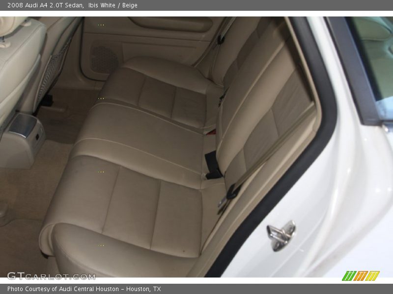 Ibis White / Beige 2008 Audi A4 2.0T Sedan