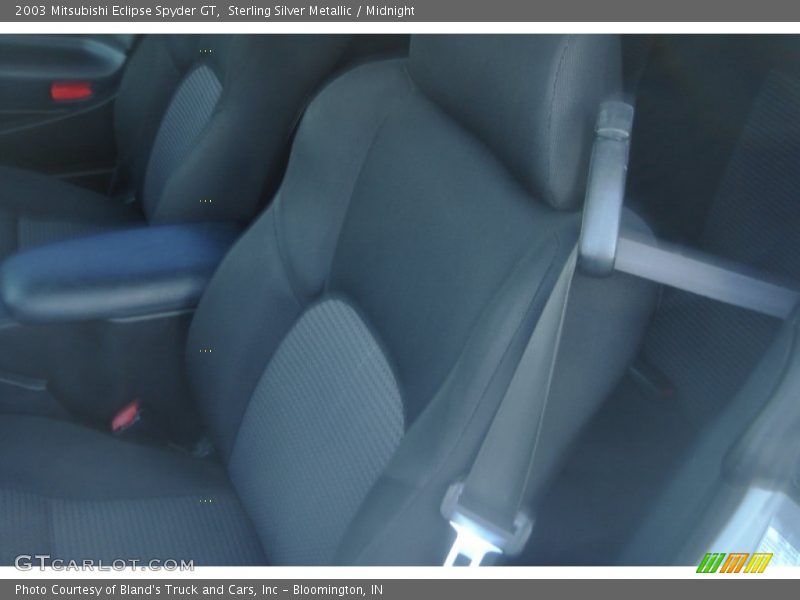 Sterling Silver Metallic / Midnight 2003 Mitsubishi Eclipse Spyder GT