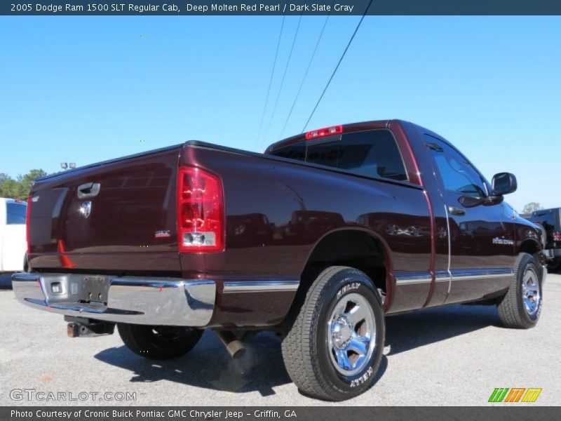 Deep Molten Red Pearl / Dark Slate Gray 2005 Dodge Ram 1500 SLT Regular Cab