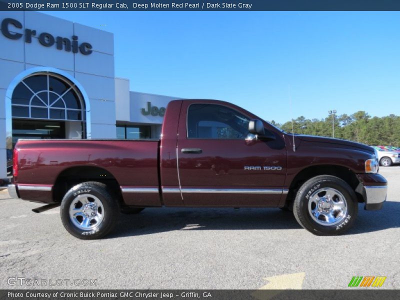 Deep Molten Red Pearl / Dark Slate Gray 2005 Dodge Ram 1500 SLT Regular Cab
