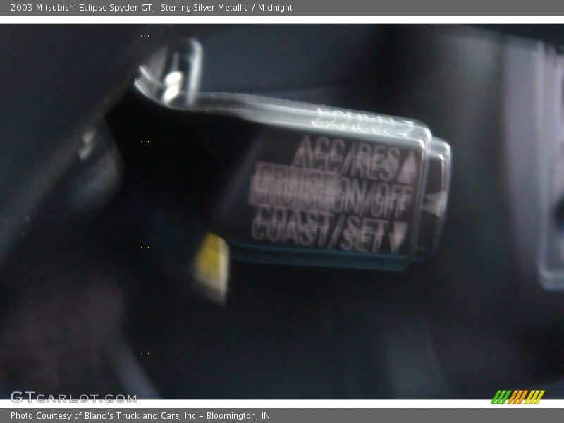 Sterling Silver Metallic / Midnight 2003 Mitsubishi Eclipse Spyder GT