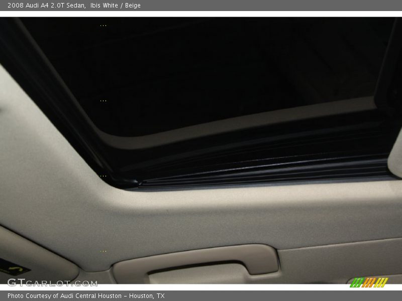 Ibis White / Beige 2008 Audi A4 2.0T Sedan