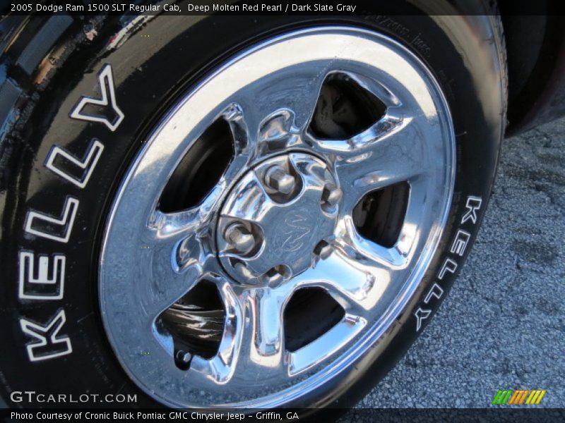 Deep Molten Red Pearl / Dark Slate Gray 2005 Dodge Ram 1500 SLT Regular Cab