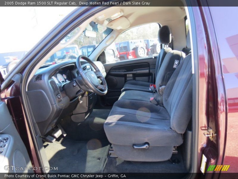 Deep Molten Red Pearl / Dark Slate Gray 2005 Dodge Ram 1500 SLT Regular Cab