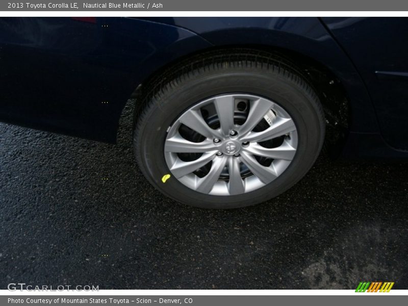 Nautical Blue Metallic / Ash 2013 Toyota Corolla LE