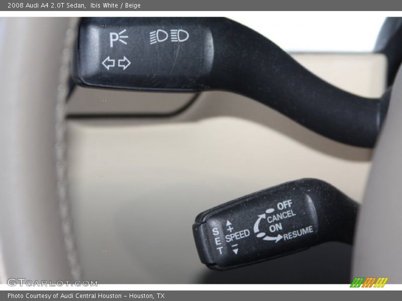 Ibis White / Beige 2008 Audi A4 2.0T Sedan