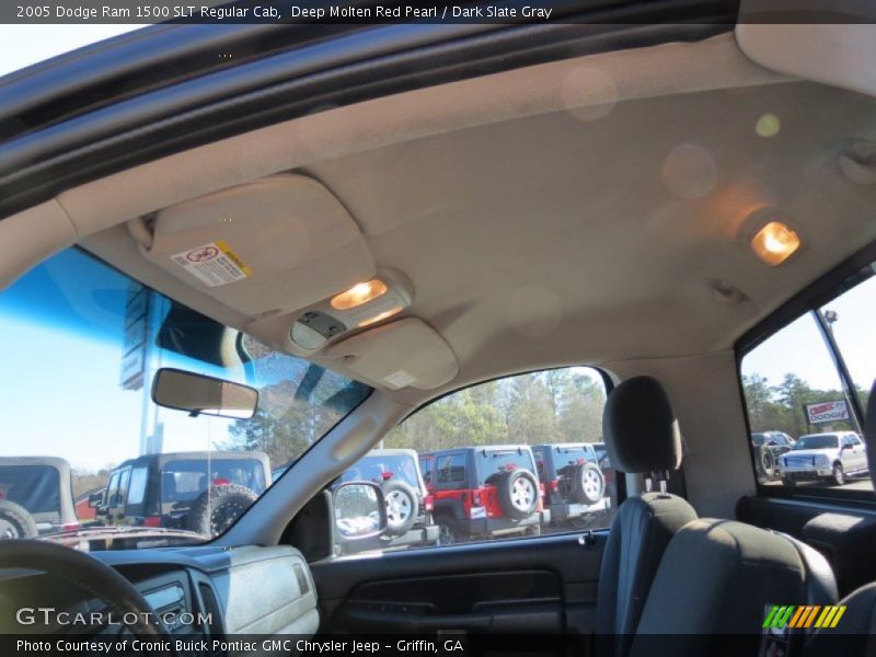 Deep Molten Red Pearl / Dark Slate Gray 2005 Dodge Ram 1500 SLT Regular Cab