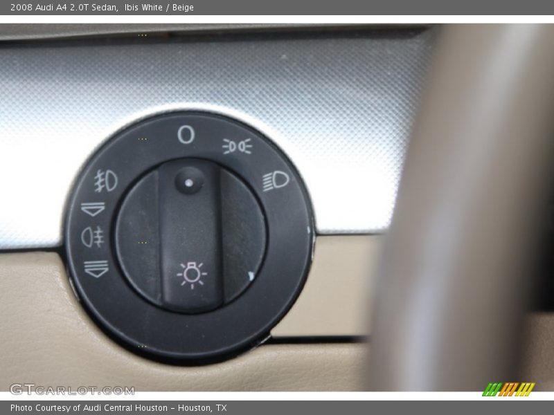 Ibis White / Beige 2008 Audi A4 2.0T Sedan