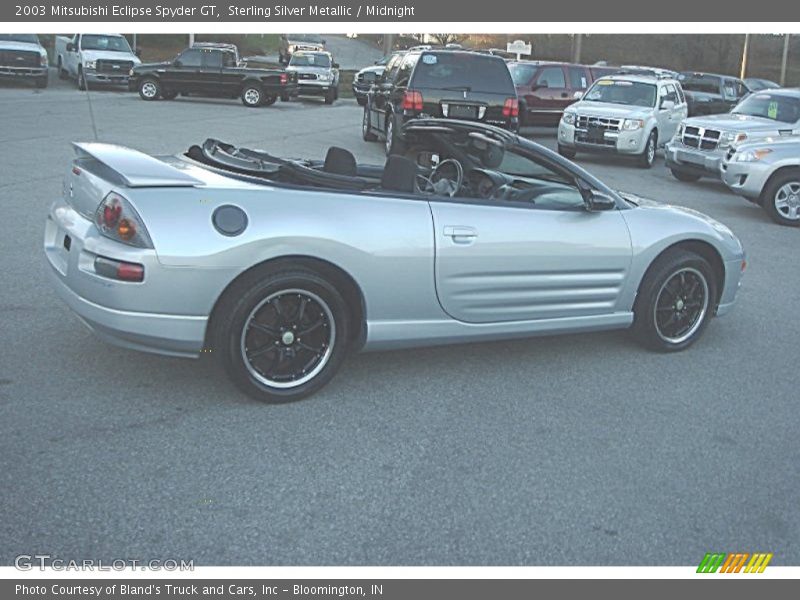 Sterling Silver Metallic / Midnight 2003 Mitsubishi Eclipse Spyder GT