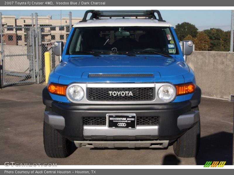 Voodoo Blue / Dark Charcoal 2007 Toyota FJ Cruiser 4WD