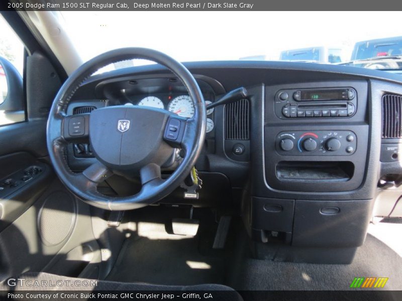 Deep Molten Red Pearl / Dark Slate Gray 2005 Dodge Ram 1500 SLT Regular Cab