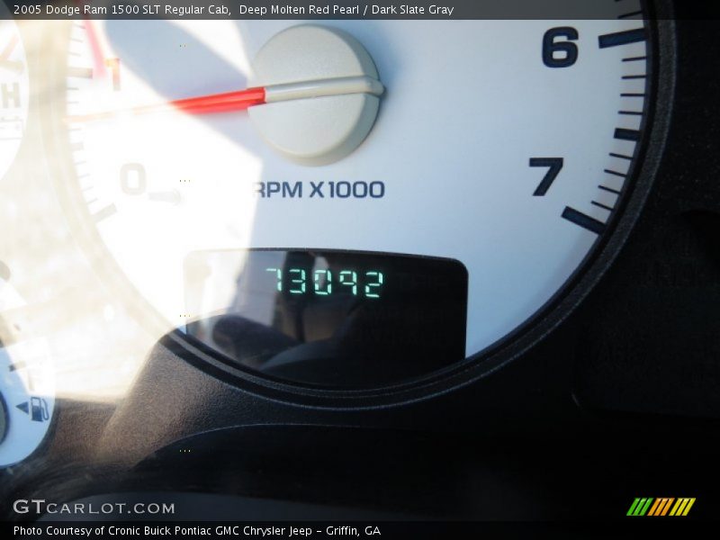Deep Molten Red Pearl / Dark Slate Gray 2005 Dodge Ram 1500 SLT Regular Cab