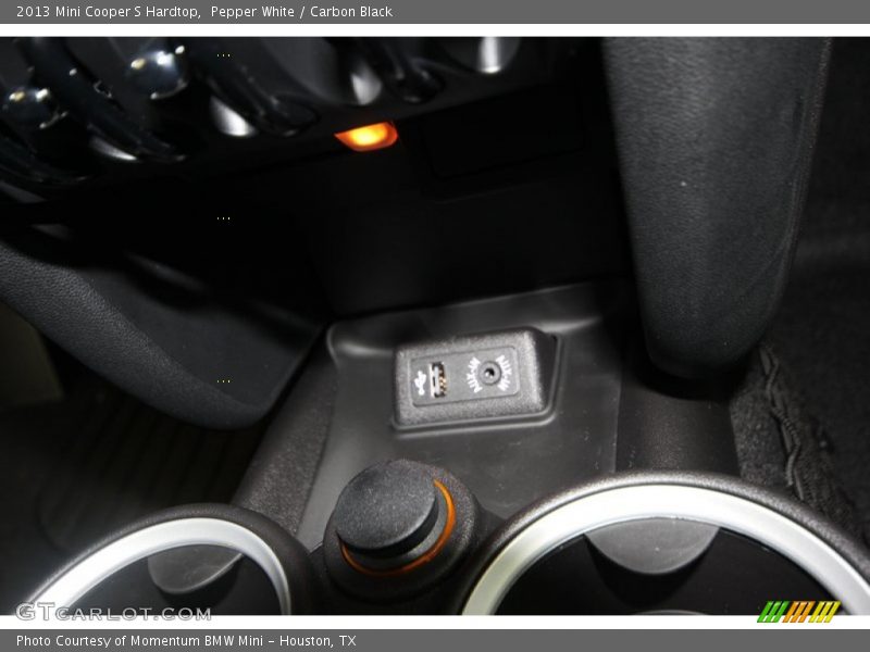 Pepper White / Carbon Black 2013 Mini Cooper S Hardtop