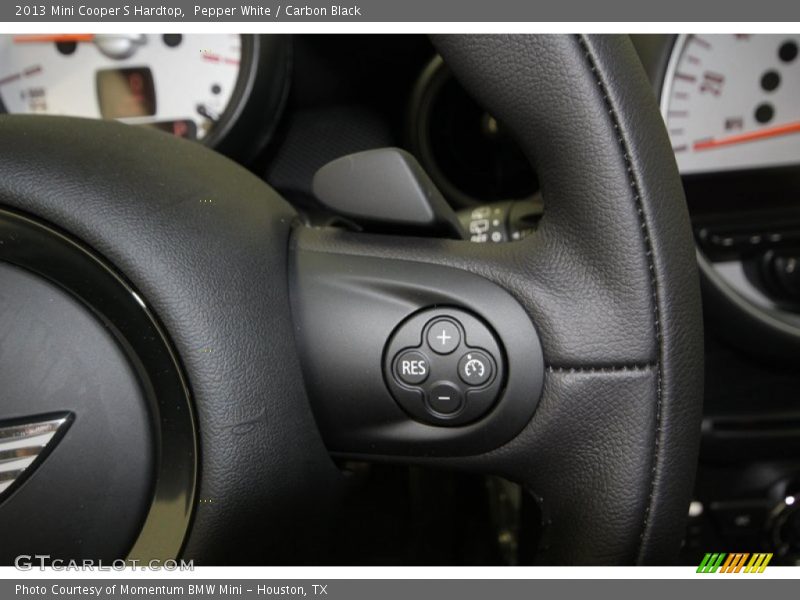 Pepper White / Carbon Black 2013 Mini Cooper S Hardtop